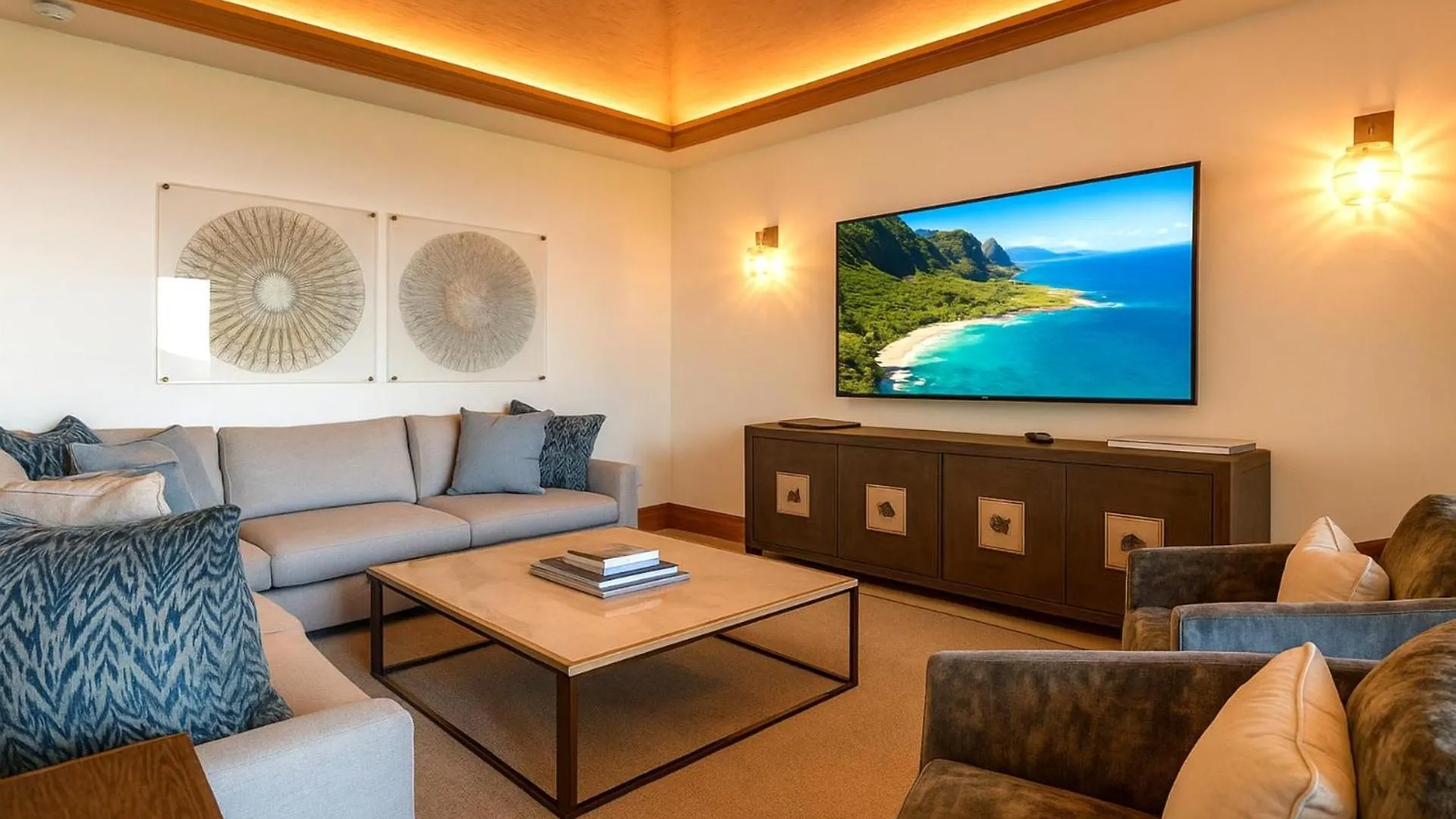 Kbm Resorts Free Car Molokai At Montage Kapalua Bay Ocean View 3-Bedroom Penthouse With Daily Housekeeping Spa
